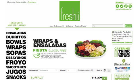 Freshii Portafolio Arquitectos de la Web