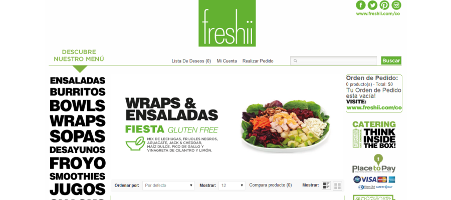 Freshii Portafolio Arquitectos de la Web